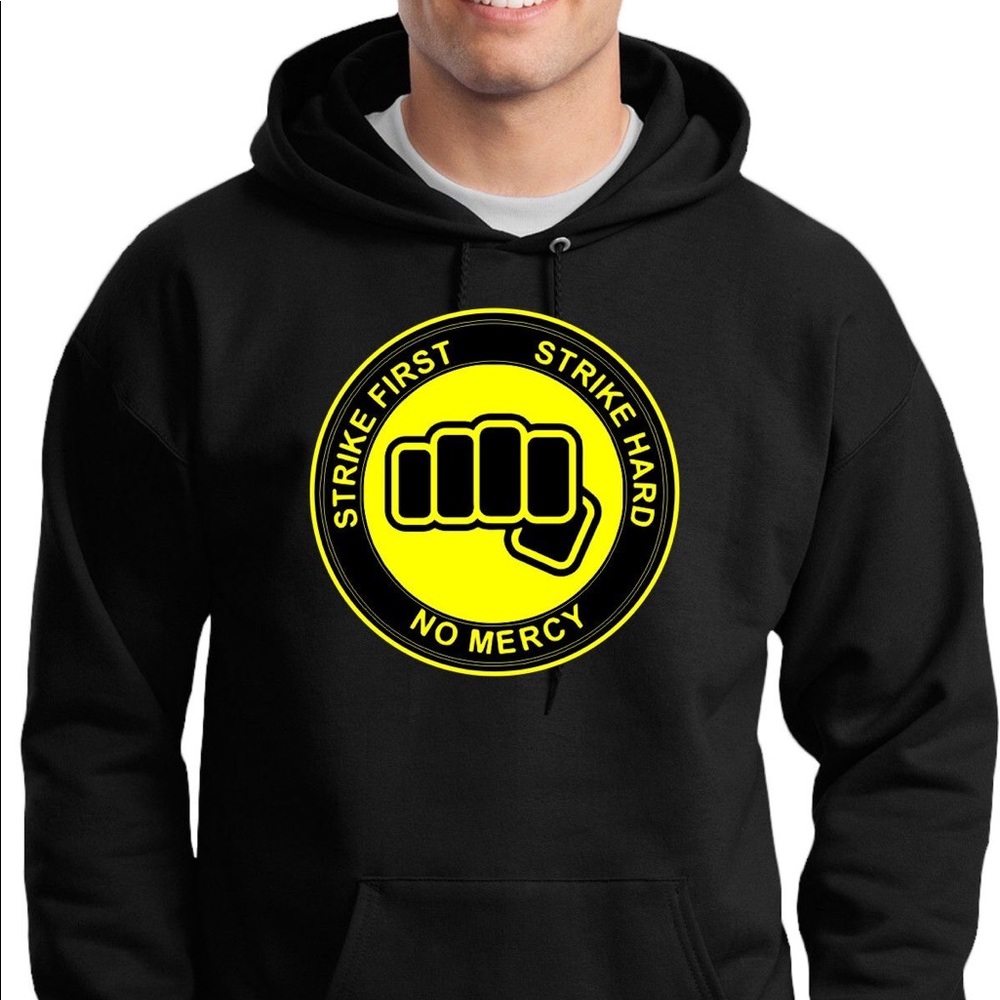 Cobra Kai Fist Fight Black Hoodie - Unisex Hoodie